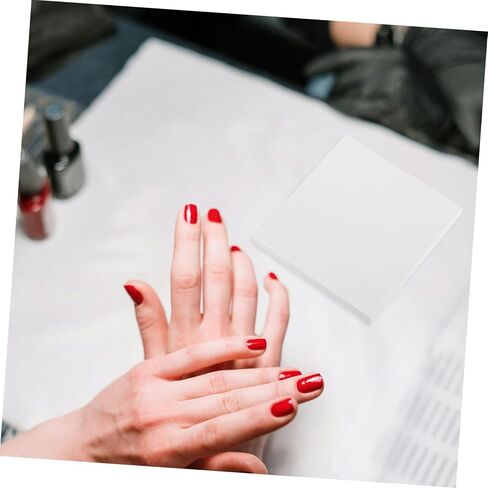 50pcs manicure خلط ورقة لوحة تمزق قبالة ممارسة فن الأظافر لتلميع الأظافر والغراء خلط للمهنيين واستخدام المنزل ورقة متينة للعرض in Saudi Arabia