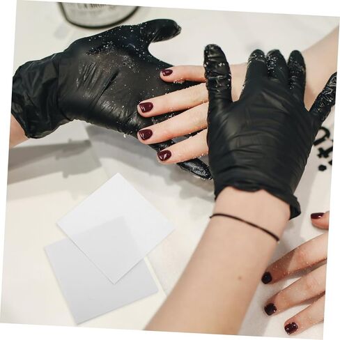 50pcs Nail Art Mixing Paper Tear Off Manicure Practice Color Mixing Palette for Nail Polish for Professionals and Home Use in Kuwait