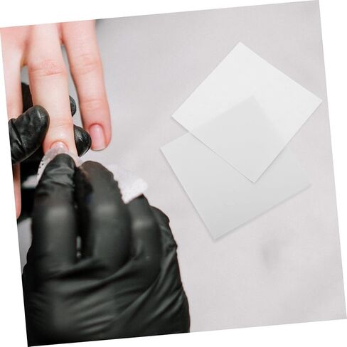 50pcs Nail Art Mixing Paper Tear Off Manicure Practice Color Mixing Palette for Nail Polish for Professionals and Home Use in Kuwait