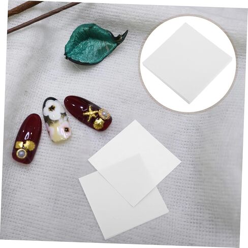 50pcs Nail Art Mixing Paper Tear Off Manicure Practice Color Mixing Palette for Nail Polish for Professionals and Home Use in Kuwait