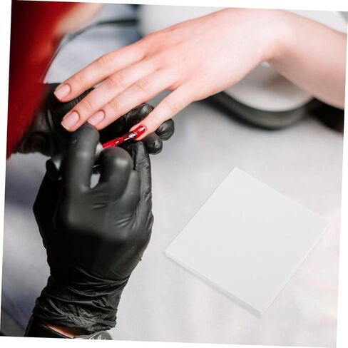 50pcs Nail Art Mixing Paper Tear Off Manicure Practice Color Mixing Palette for Nail Polish for Professionals and Home Use in Kuwait