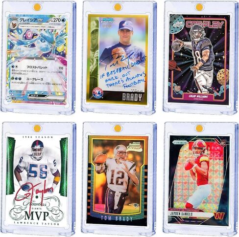حامل البطاقة المغناطيسي ، حامل بطاقة Touch One Touch ، 35pt ، و Card Binder لبطاقة البيسبول ، وحماية بطاقات التداول البلاستيكية الصعبة U-V للبيسبول ، والرياضة ، ومقتنيات TCG. (8pack) in Kuwait