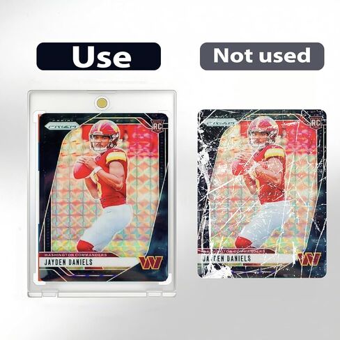 Magnetic Card Holder,35pt One Touch Card Holder,Card Binder for Baseball Card,U-V Protection Hard Plastic Trading Cards case for Baseball,Sports,TCG Collectibles. (8Pack) in Saudi Arabia