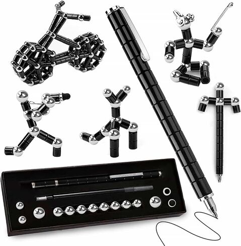 Fidget Pen Gifts For Teenage Girls - Magnetic Pen Cool Gadgets Teen Boys Gift Ideas - Magnet Pen Cool Things For Adults Kids Teens - Best Gift For 10 11 12 13 14 15 Year Old Boy - Novelty Toy For 8-12 in Kuwait