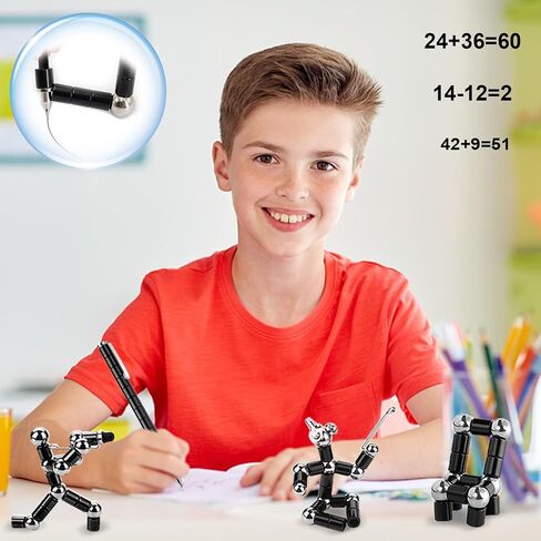 Fidget Pen Gifts For Teenage Girls - Magnetic Pen Cool Gadgets Teen Boys Gift Ideas - Magnet Pen Cool Things For Adults Kids Teens - Best Gift For 10 11 12 13 14 15 Year Old Boy - Novelty Toy For 8-12 in Kuwait