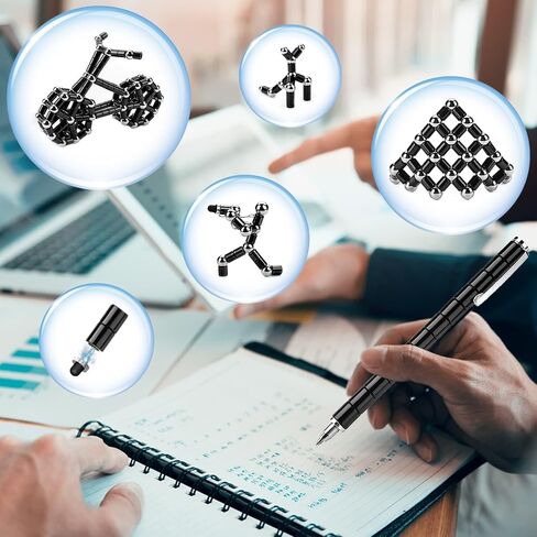 Fidget Pen Gifts For Teenage Girls - Magnetic Pen Cool Gadgets Teen Boys Gift Ideas - Magnet Pen Cool Things For Adults Kids Teens - Best Gift For 10 11 12 13 14 15 Year Old Boy - Novelty Toy For 8-12 in Kuwait
