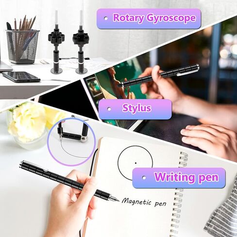 Fidget Pen Gifts For Teenage Girls - Magnetic Pen Cool Gadgets Teen Boys Gift Ideas - Magnet Pen Cool Things For Adults Kids Teens - Best Gift For 10 11 12 13 14 15 Year Old Boy - Novelty Toy For 8-12 in Kuwait