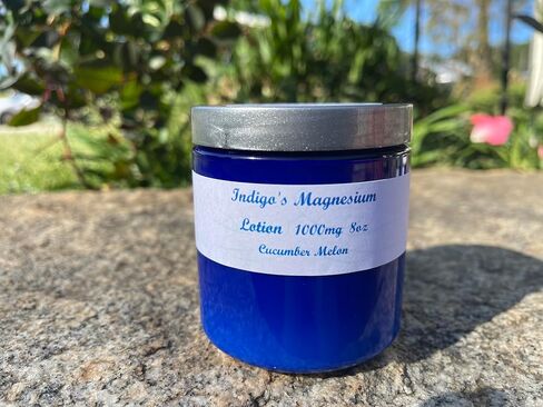 Indigo's Magnesium Lotion 1000mg Per Teaspoon (Cucumber Melon, 8oz) in Saudi Arabia