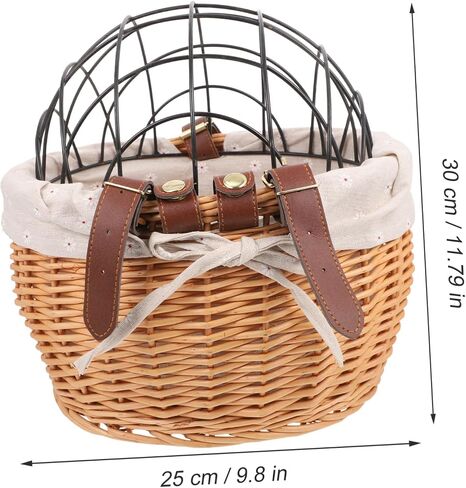 Balacoo Bike Frame Bag Baske Bicycle Basket for Dicks Small Consable Carrier Pet Termase Quicking Quicking in Kuwait