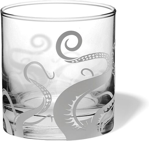 Alterd Industries Diver Drinking Glasses | Scuba Diving Gifts for Scuba Diver | Engraved Glasses Drinking Set with Vintage Diver Helmet Design | Kraken Single Whiskey Glass Nautical Decor Gift Box in Saudi Arabia