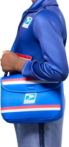 Rubies USPS Letter Carrier Kids Costume Top with Pants, Hat and Satchel, Large in Saudi Arabia