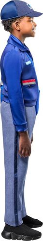 Rubies USPS Letter Carrier Kids Costume Top with Pants, Hat and Satchel, Large in Saudi Arabia