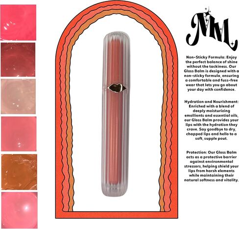 | Sneaky Link Tinted Gloss Balm | Non-Sticky, vegan Hydrating formula | Clean and Cruelty Free. (Little Lady) in Saudi Arabia