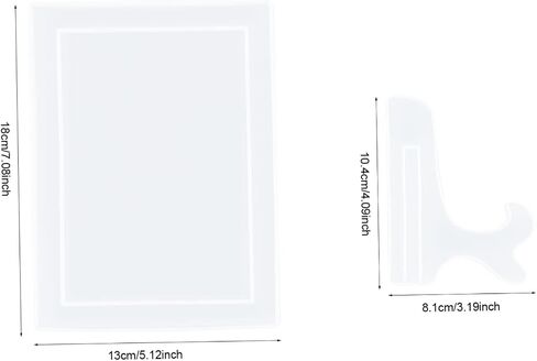 Gadpiparty 1set diy silicone photo frame make moulds epoxy epoxy agtors for materive freed freffiance silicon silicone fereas in Saudi Arabia