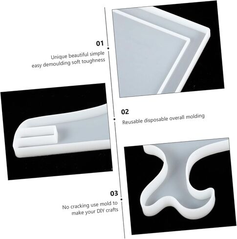 Gadpiparty 1set diy silicone photo frame make moulds epoxy epoxy agtors for materive freed freffiance silicon silicone fereas in Saudi Arabia