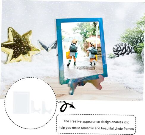 Gadpiparty 1set diy silicone photo frame make moulds epoxy epoxy agtors for materive freed freffiance silicon silicone fereas in Saudi Arabia