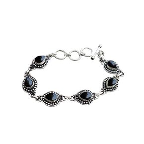 925 Silver Overlay Bracelet, Pear Natural Gemstone Bracelet, Handmade Birthstone Bracelet Women Jewelry Gifts For Her Wife Women Sister Girlfriend (turquoise) in Saudi Arabia