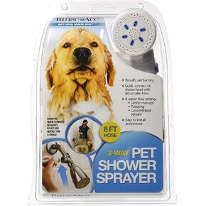 Rinse Ace 3 Way Pet Shower Sprayer with 8 Foot Hose and Quick Connect to Showerhead in Saudi Arabia