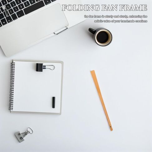 إطار مروحة Osaladi: إطار عمل لمروحة اليد القابلة للطي DIY - إطار خشبي غير مكتمل لمشاريع الحرف الإبداعية - مواد الديكور DIY in Kuwait