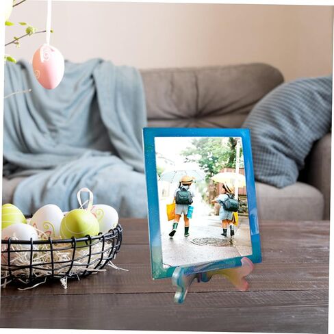 JOJOFUNY 1SET DIY SILICONE PHOTH Frame قالب إطار الصورة الإبداعية إطار الصب لزخارف فريدة من نوع in Kuwait