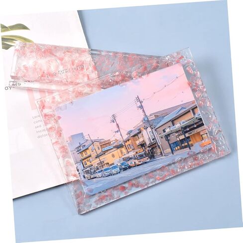 uonlytech 1pc إطار صورة DIY diy قالب السيليكون الإبداعي الكريستال إطار صورة إطار صورة للتصميمات المخصصة مرنة وسهلة للمشاريع الفنية وصياغة مع الأصدقاء in Kuwait