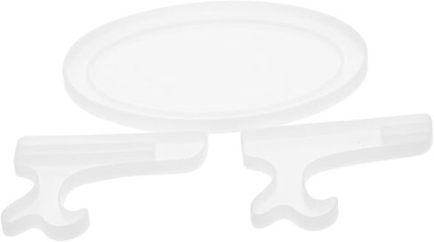 JOJOFUNY 1SET SILICONE Photo Frame Mould Kit لـ DIY الحرف اليدوية الآمنة والمرنة للإبوكسي لزخارف سطح المكتب الفريدة تشمل أقواس للإبداع in Saudi Arabia