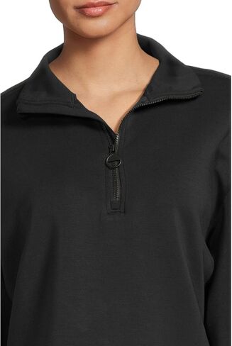 prAna Shea 1/2 Zip Black SM (Women's 4-6) in Saudi Arabia