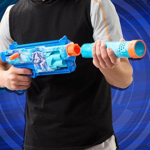 Nerf Loadout FrostFusion Blaster, 4 Interchangeable Attachment Accessories, 30 Nerf N1 Darts, Kids Toys & Gifts, Ages 8+ (Amazon Exclusive) in Saudi Arabia