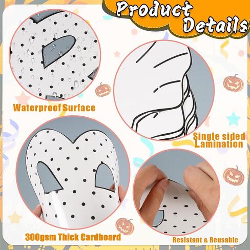 Fall Classroom Bulletin Board Decorations, 96Pcs Boho Pumpkin Maple Leaf Cutouts Borders Trim for Autumn Classroom Thanksgiving Harvest Halloween Party Supplies, Home School Door Wall Decors in Saudi Arabia