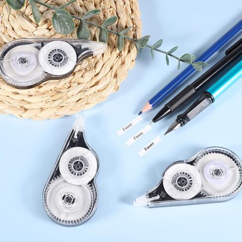 BESARME 12 Pack Correction Tapes ، 39 قدمًا لكل قلم شريط تصحيح شريط تصحيح للطلاب للطلاب ، 1/5 × 472 بوصة in Kuwait
