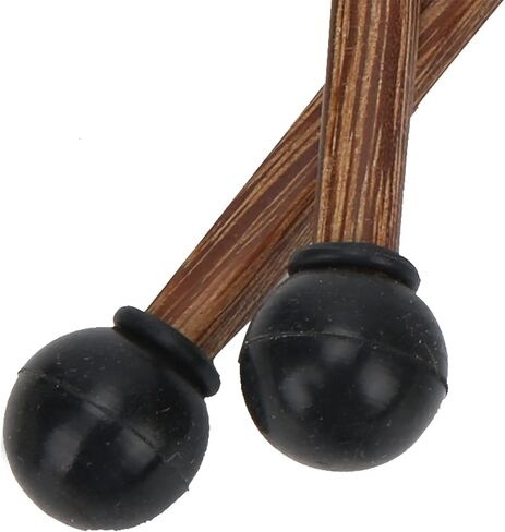 4PCS Steel Tongue Drum Mallets, Mallets Percussion Instrument Parts, 16.5cm Rubber Drum Sticks with Wood Handle for Kids in Saudi Arabia
