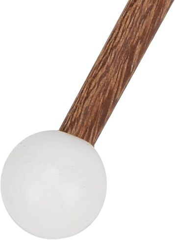 4PCS Steel Tongue Drum Mallets, Mallets Percussion Instrument Parts, 16.5cm Rubber Drum Sticks with Wood Handle for Kids in Saudi Arabia