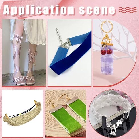 Adhandmaker 300PCS RIBBON CRIMP CLAMP نهايات 3 ألوان الأطراف السلك السحابات مشبك 30 مم سوار الحديد مرجعية تجعيد قرصة ل DIY قلادة قلادة الكرات الحرف الحرف صنع المجوهرات in Kuwait