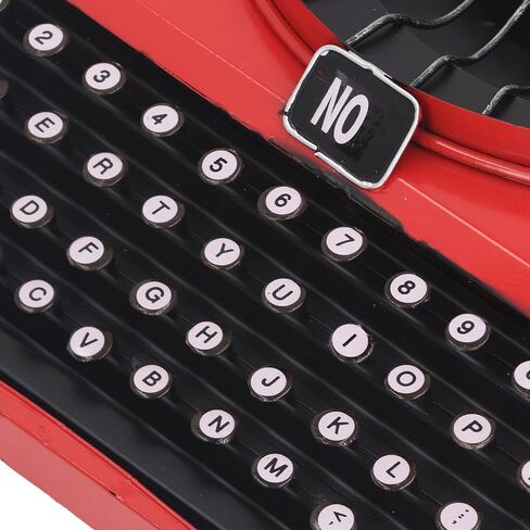 Type Writing Machine Model, Vintage Typewriter Model, Iron Antique Typewriter Table Decor Display Model Typewriter Ornament Statue, Kids Typewriter Model in Saudi Arabia