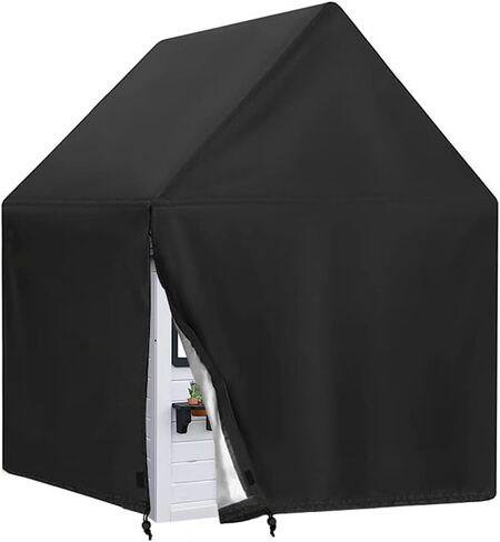 غطاء في الهواء الطلق مناسب للأطفال Sweetwater Wooden Playhouse 46 "× 42" × 55 "ح. in Kuwait