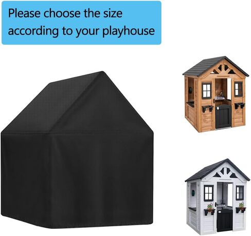 غطاء في الهواء الطلق مناسب للأطفال Sweetwater Wooden Playhouse 46 "× 42" × 55 "ح. in Kuwait