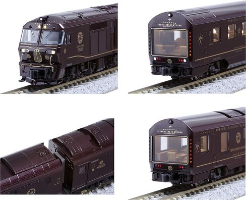 Kato n Gauge Cruise Train Nanatsuboshi في مجموعة Kyushu 8-Car [10-1519] (استيراد اليابان) in Kuwait