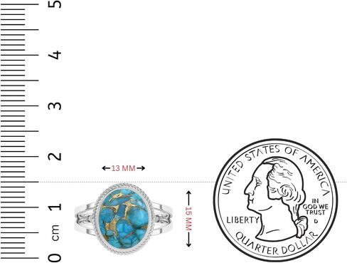 Sterling Silver 925 Ring For Womens Aquamarine Ring Sterling Silver Statement Ring March Birthstone Oval Gemstone Ring in Saudi Arabia