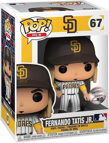 Funko POP MLB: بادريس - فرناندو تاتيس جونيور (زي منزلي) متعدد الألوان، 3.75 بوصة in Saudi Arabia