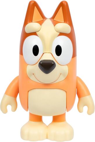 Bluey Talking Toy Chat Mates Playset, Articulated, Talking Kids Toy with 10 Iconic Phrases, Interactive Play Toys Figures Set for Kids, Ages 3+ in Saudi Arabia