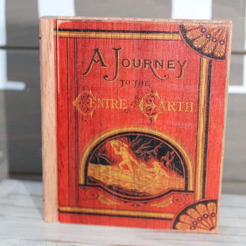 Scifi 6pc Solid Wood Book Coaster Set in Saudi Arabia