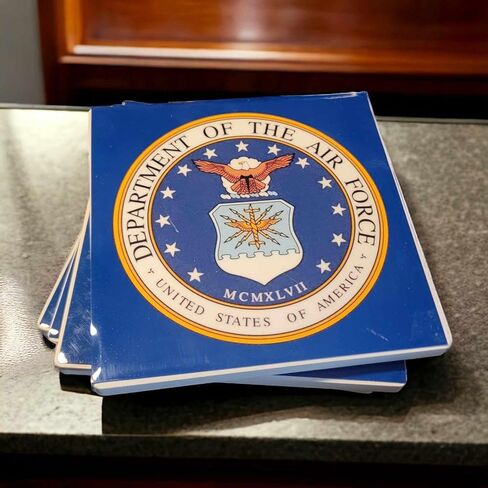 United States Air Force Style Coasters - Set of 4 in Saudi Arabia