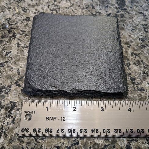 Bring the Beach Home: Set of 6 Sea Turtle Coasters - Unique & Functional Coastal Decor - Square Slate - set of 6 in Saudi Arabia