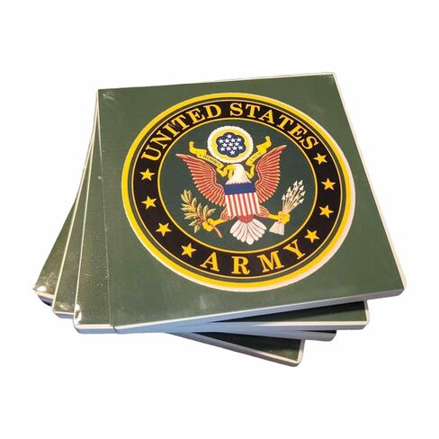 United States Army Style Coasters - Set of 4 in Saudi Arabia