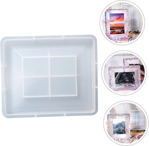 Gadpiparty Creative Photo Frame Silicone Molds for DIY Casting Unique Epoxy Molds for Crafting Custom Picture Displays for Home Decor and Making in Saudi Arabia