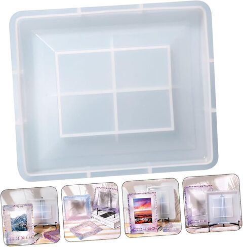 Gadpiparty Creative Photo Frame Silicone Molds for DIY Casting Unique Epoxy Molds for Crafting Custom Picture Displays for Home Decor and Making in Saudi Arabia