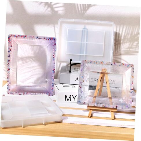 Gadpiparty Creative Photo Frame Silicone Molds for DIY Casting Unique Epoxy Molds for Crafting Custom Picture Displays for Home Decor and Making in Saudi Arabia