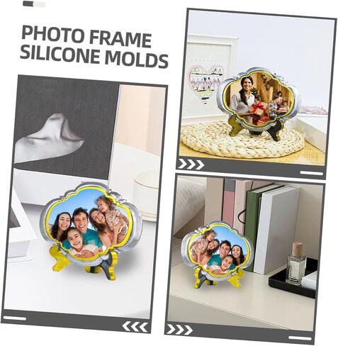 JOJOFUNY 1SET SILICONE Photo Frame DIY TORUPER ESORE MATING TOOL in Saudi Arabia