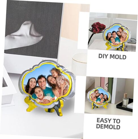 JOJOFUNY 1SET SILICONE Photo Frame DIY TORUPER ESORE MATING TOOL in Saudi Arabia