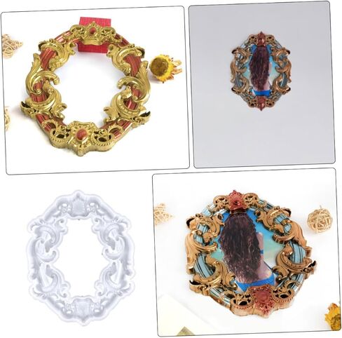 سيليكون DIY لإطار الصورة مرن الايبوكسي لفن الراتنج من السهل تنظيف الإطار على الطراز الأوروبي لمشاريع DIY الإبداعية in Kuwait